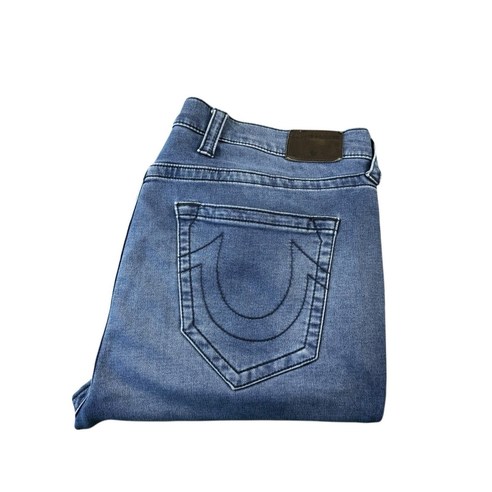 True Religion Geno Relaxed Slim Men's Stretch Denim Jeans Size 40x29